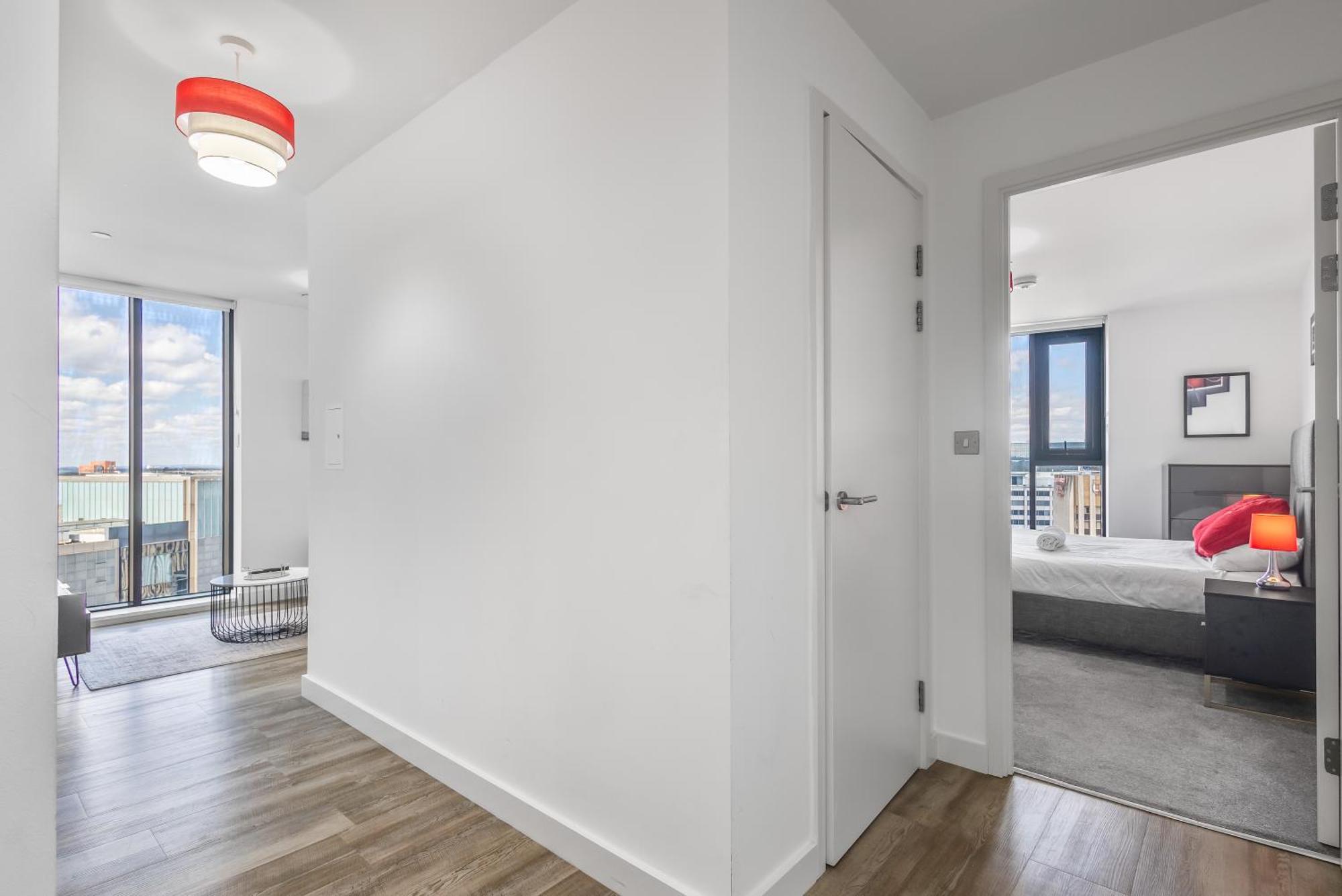 Luxury 2 Bedroom Apartment, On Broad Street! Birmingham Kültér fotó