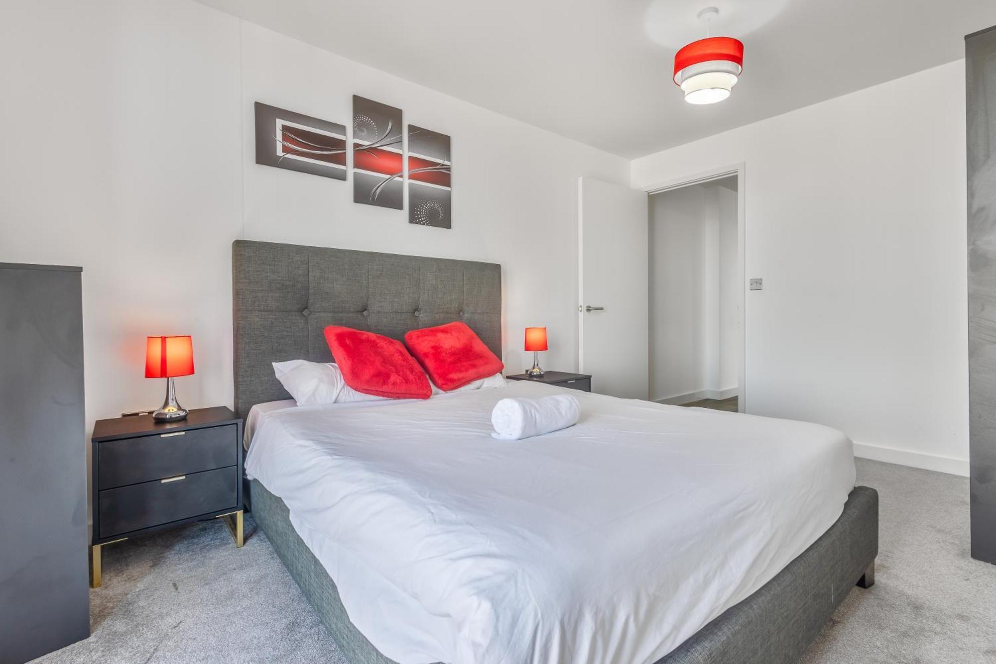 Luxury 2 Bedroom Apartment, On Broad Street! Birmingham Kültér fotó